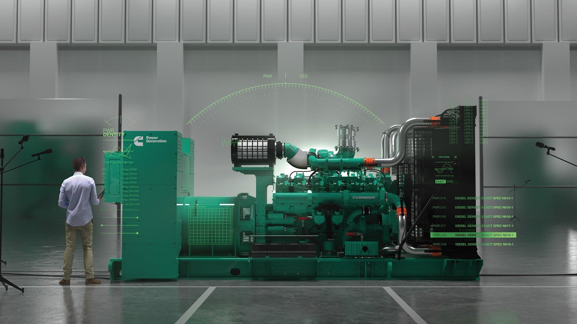Industrial Cummins Generator